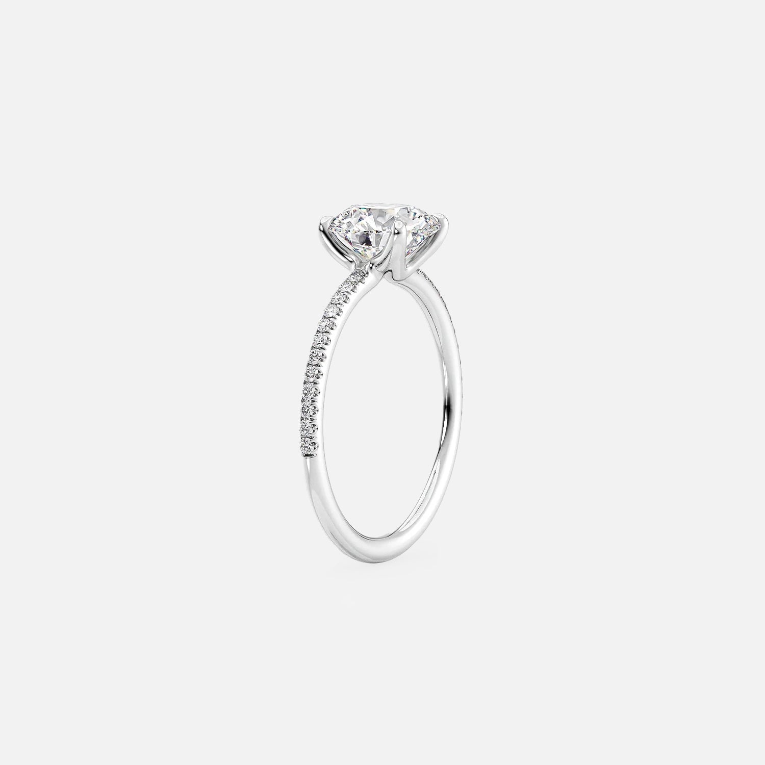 The Pave Andrewe Pear Moissanite Ring - KNT - Engagement Rings, Wedding Bands & Fine Jewelry