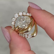 Oval Rosabella Ring Stack - Twilight Bliss